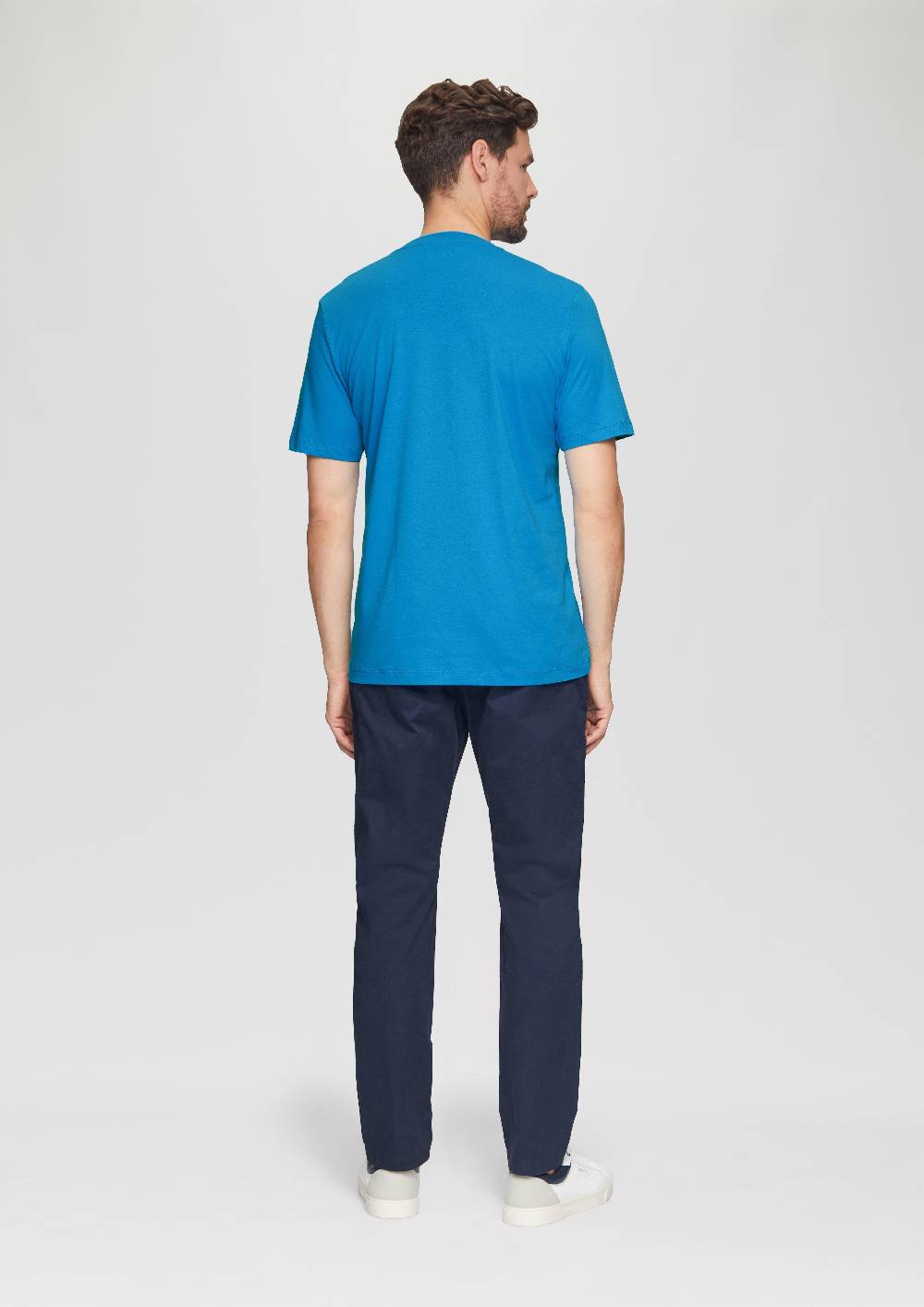 S.Oliver T-Shirt mit Logo-Motiven aus reiner Baumwolle Weihnachtsangebot