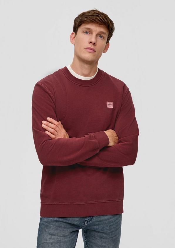 S.Oliver Sweatshirt aus reiner Baumwolle Vatertagsangebot