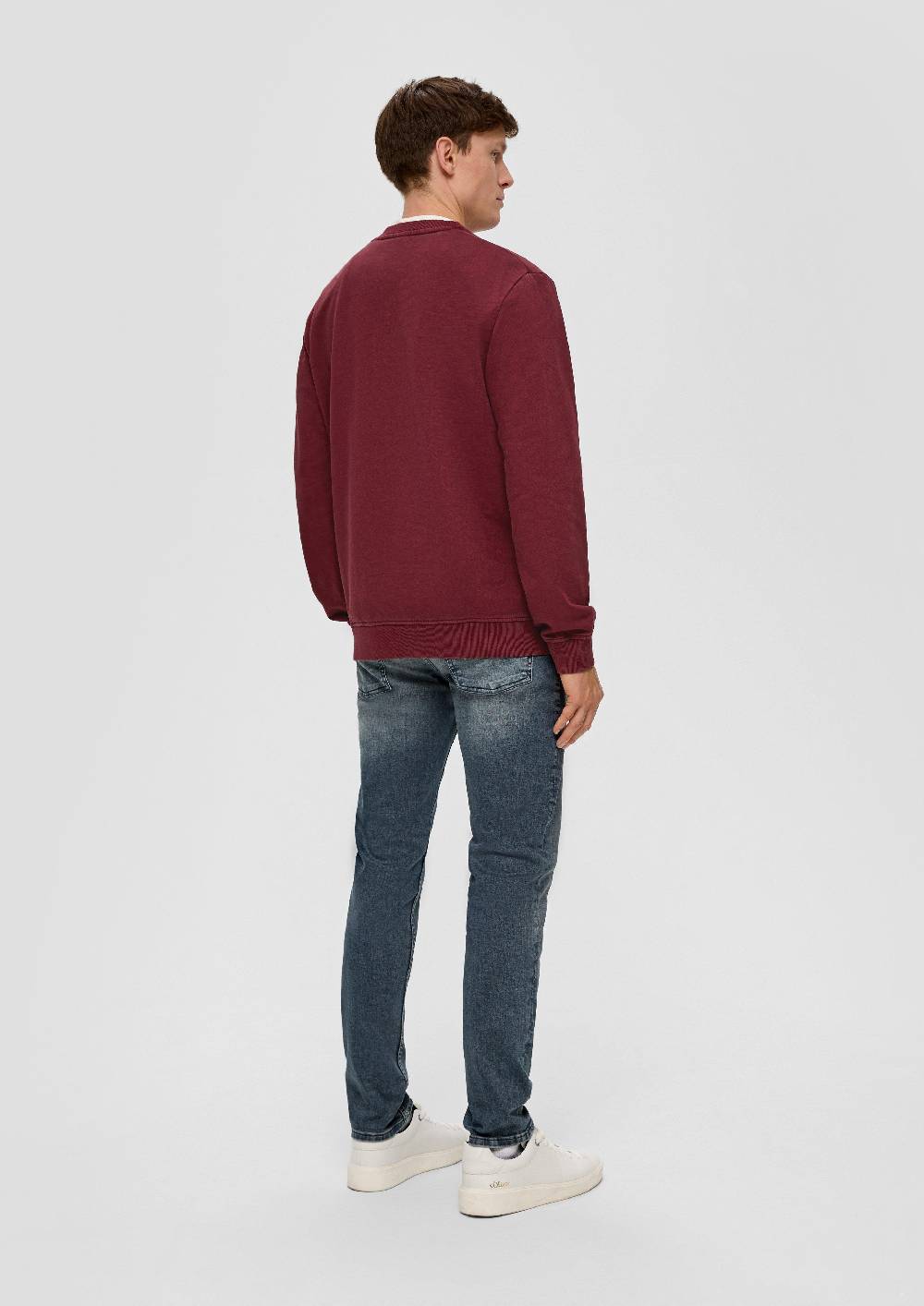 S.Oliver Sweatshirt aus reiner Baumwolle Vatertagsangebot