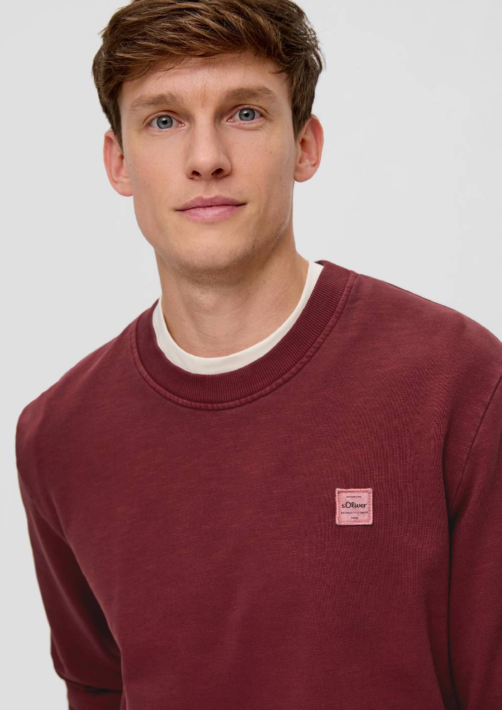 S.Oliver Sweatshirt aus reiner Baumwolle Vatertagsangebot