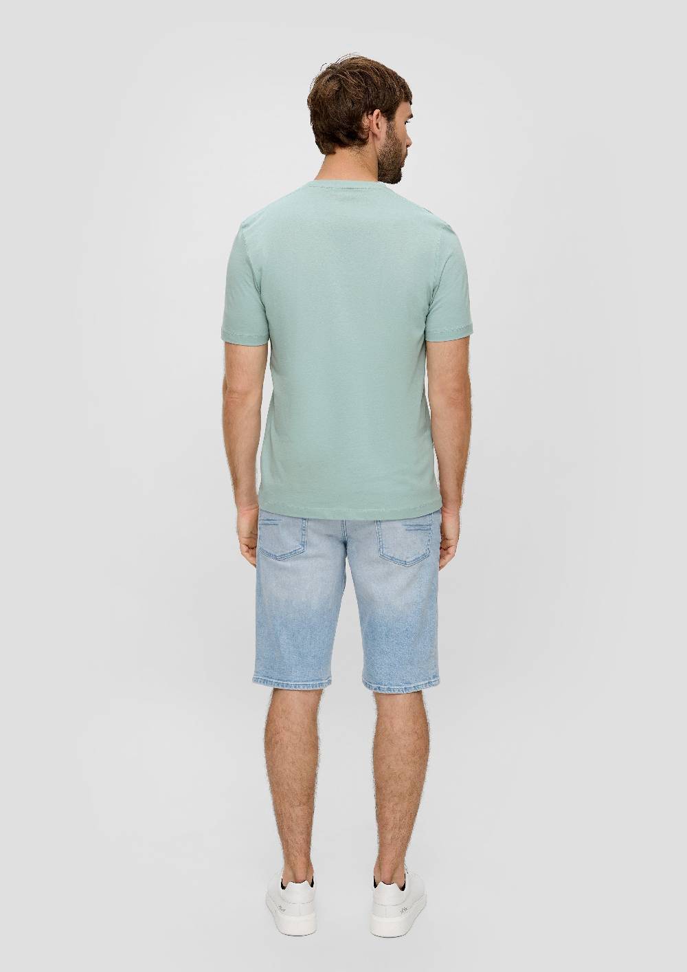 S.Oliver T-Shirt aus Baumwolle mit Label-Print Lagerräumung