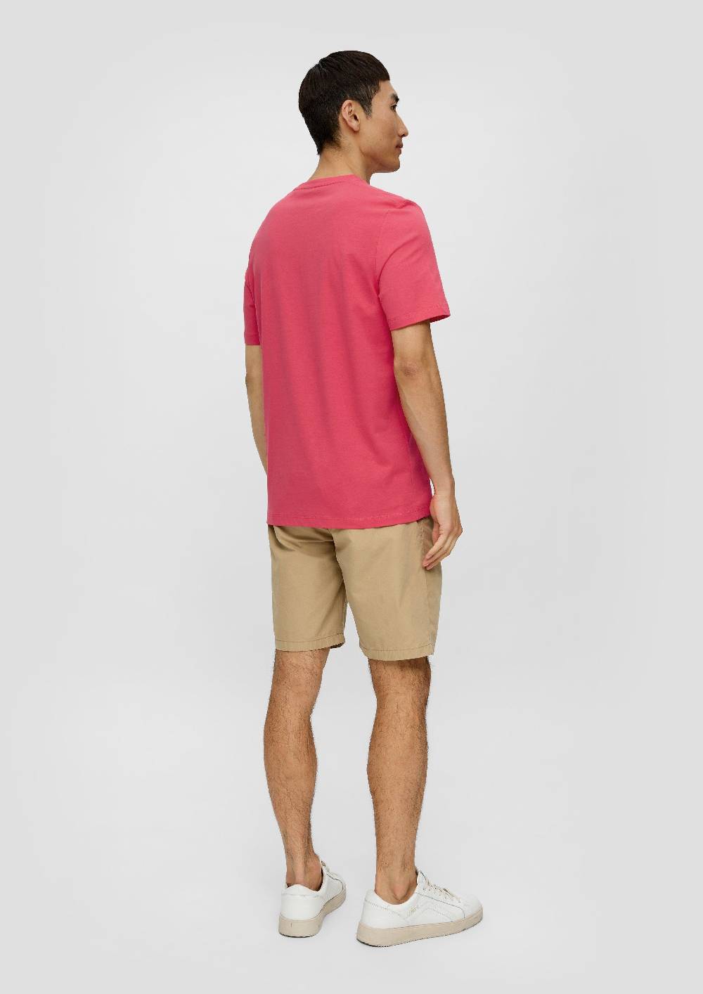 S.Oliver T-Shirt aus Baumwolle mit Label-Print Heißer Verkauf