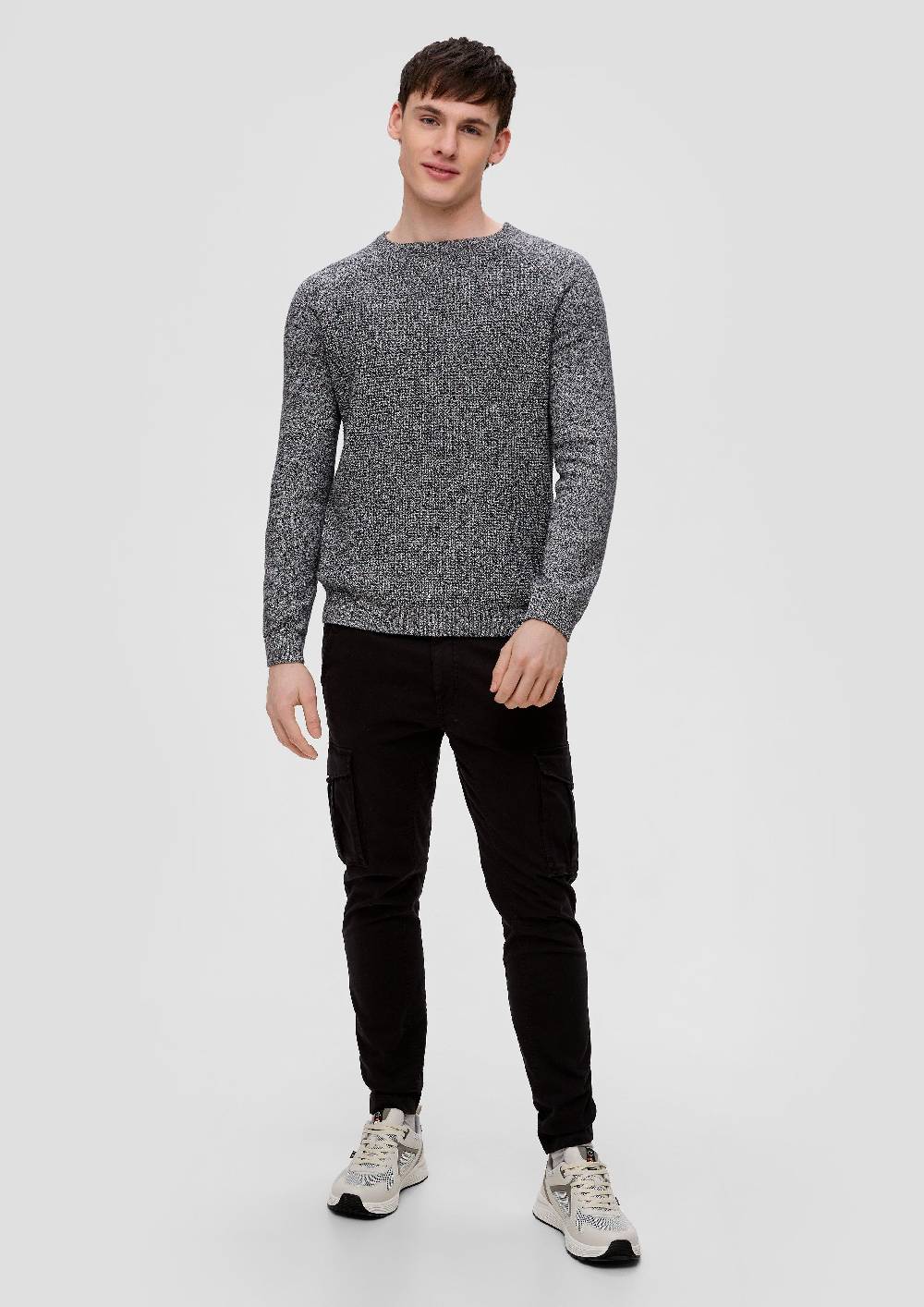 S.Oliver Strickpullover mit Raglanärmeln Top Angebot