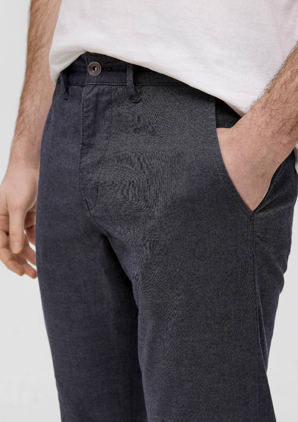 S.Oliver Rick: Hose mit Dobby-Struktur Neueste Mode