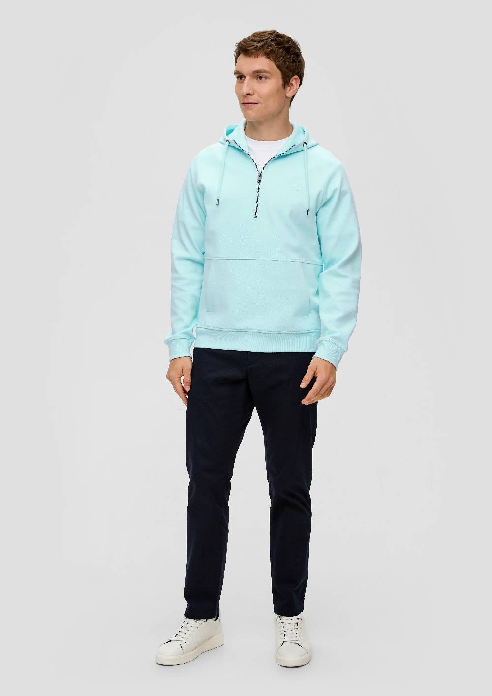 S.Oliver Hoodie-Sweatshirt aus Baumwollmix Zeitlich begrenztes Angebot