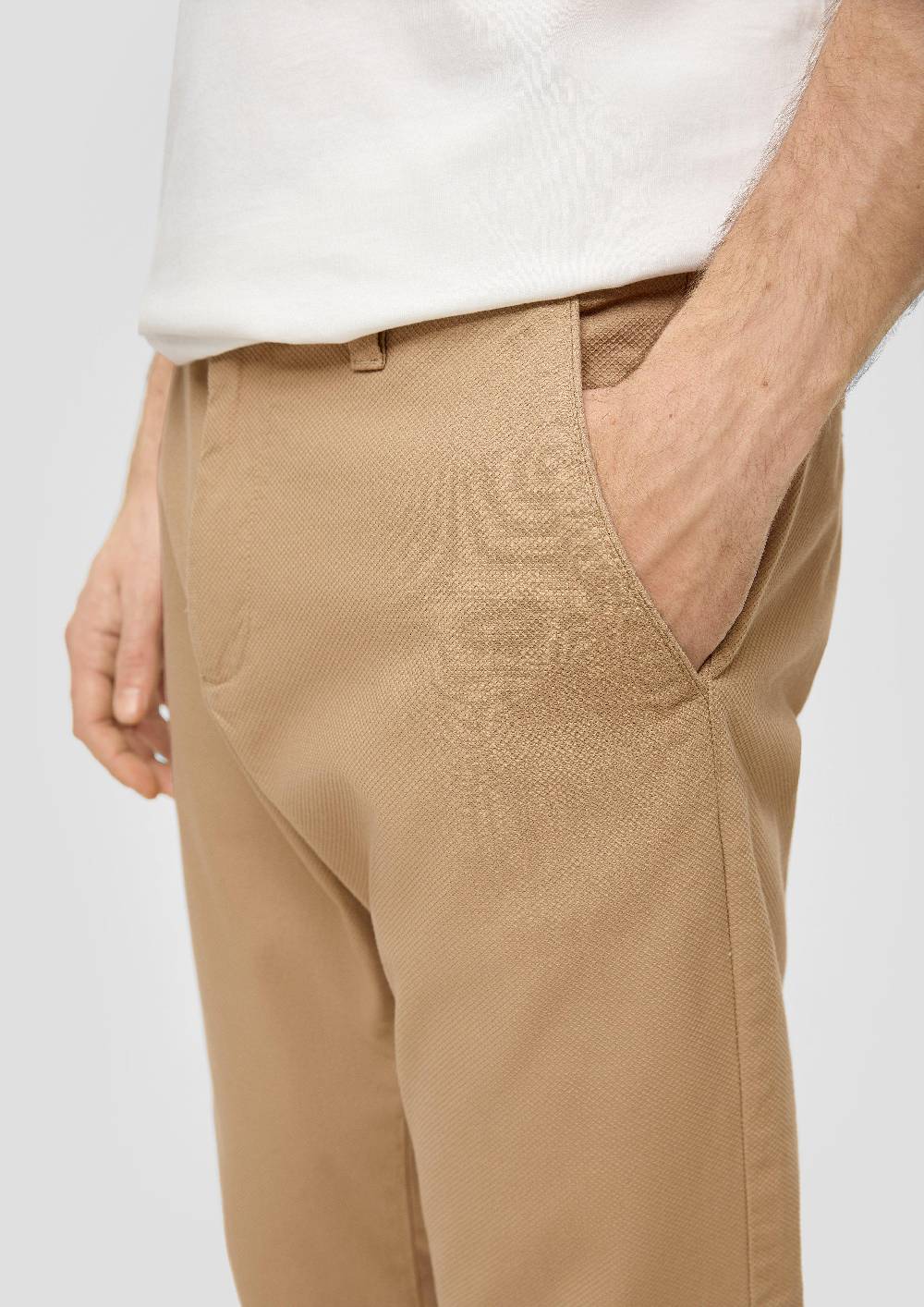 S.Oliver Regular: Hose Phoenix mit Dobby-Struktur Große Rabatte