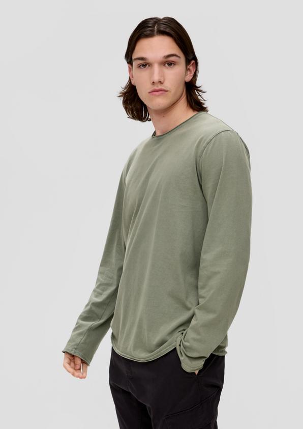 S.Oliver Longsleeve mit Rollsäumen Saisonale Angebote