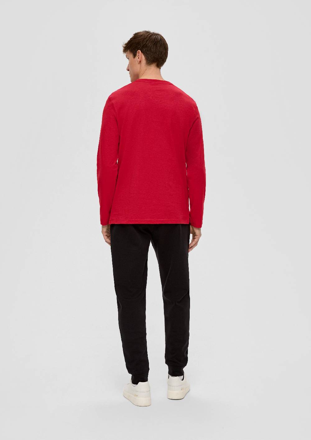 S.Oliver Longsleeve mit Flammgarnstruktur Räumungsverkauf