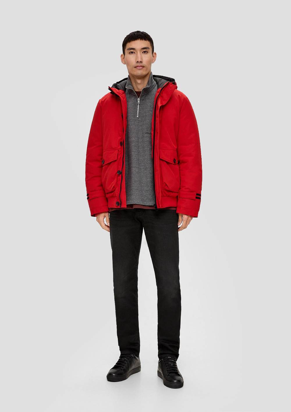 S.Oliver Sweatshirt mit Brusttasche Tägliche Deals