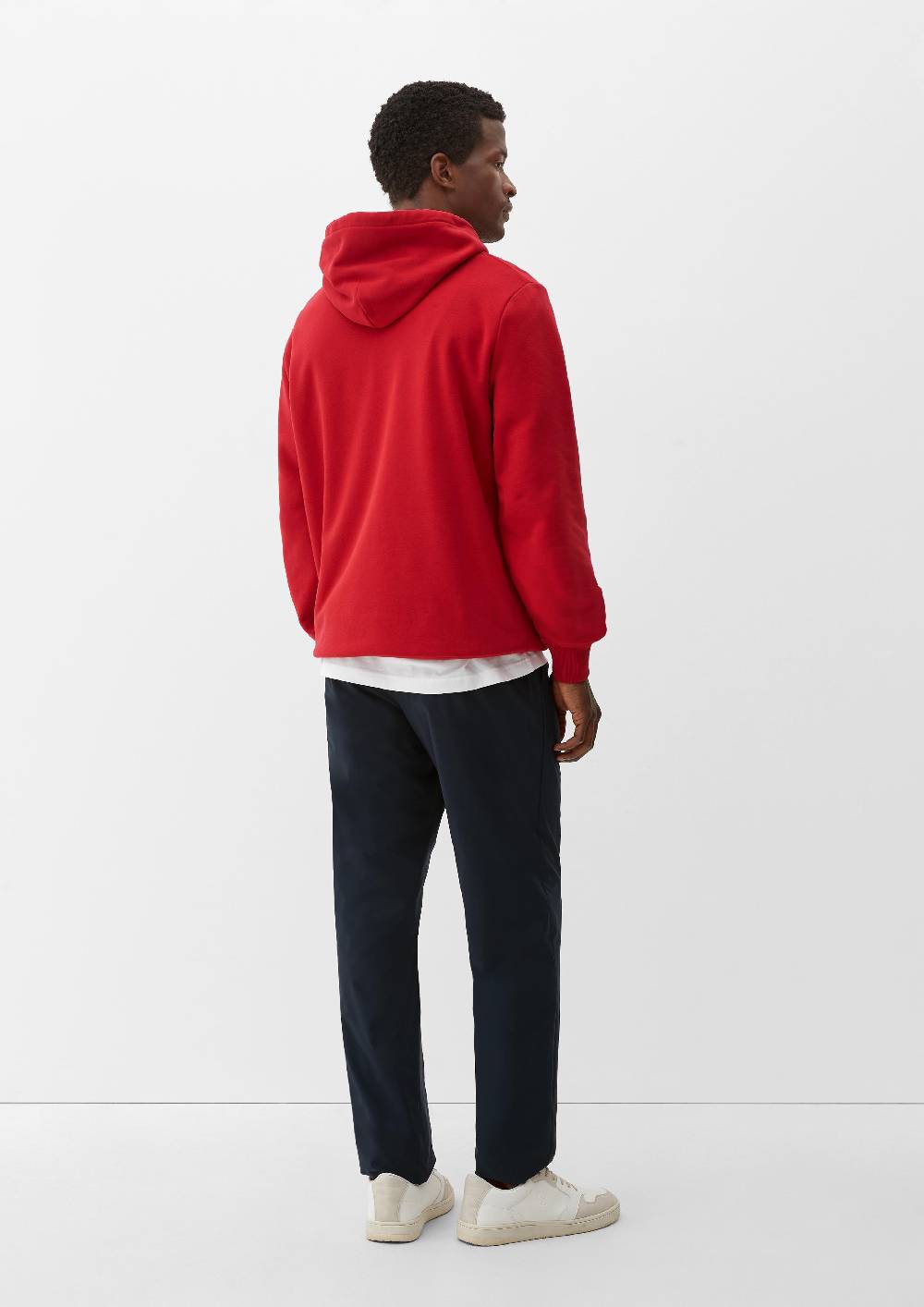 S.Oliver Hoodie mit Frontprint Tiefpreis