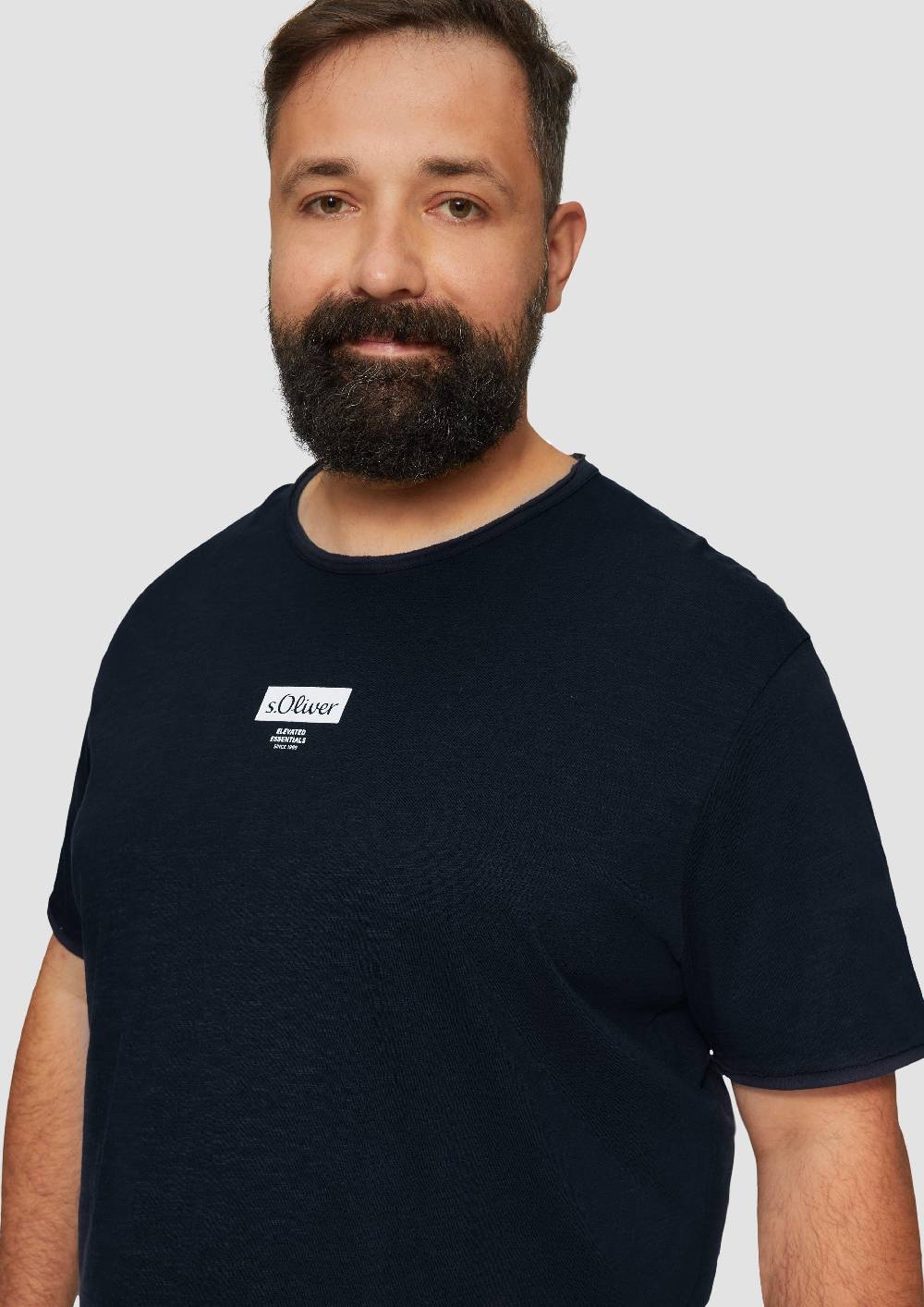 S.Oliver T-Shirt mit Flammgarnstruktur JETZT KAUFEN