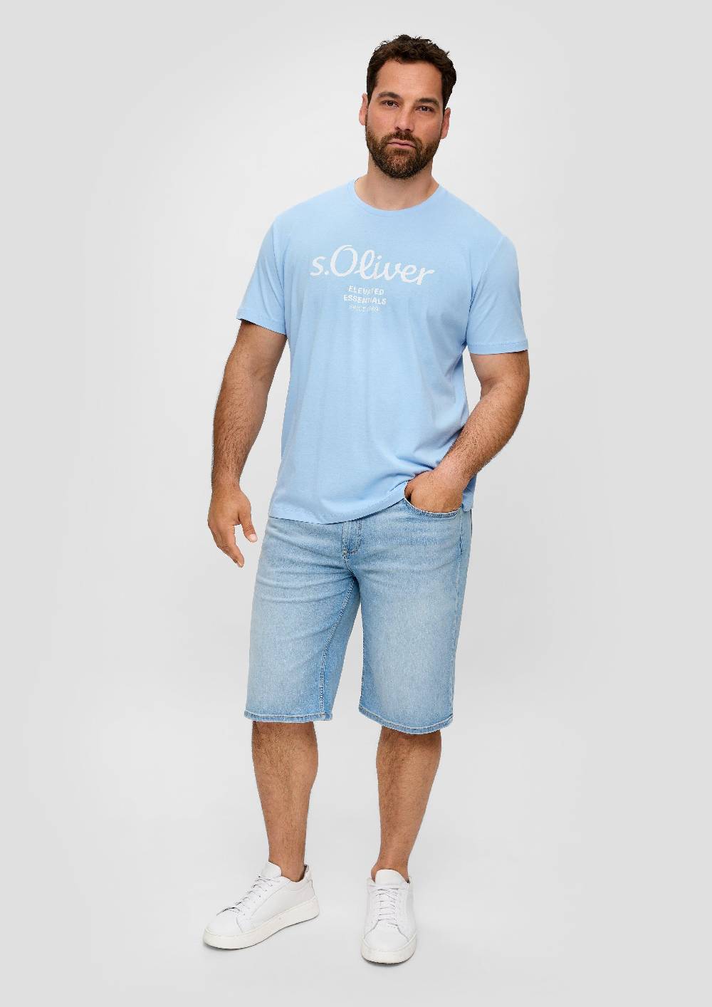 S.Oliver T-Shirt mit Label-Print Neueste Stile