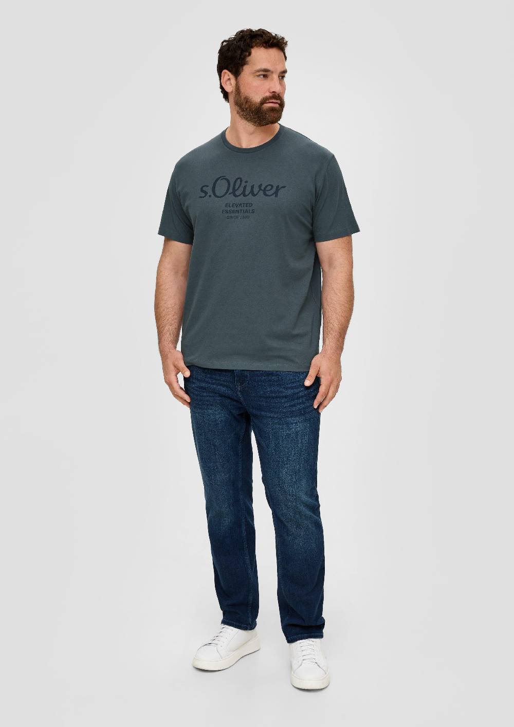 S.Oliver T-Shirt mit Logo-Print Letzte 2 Tage