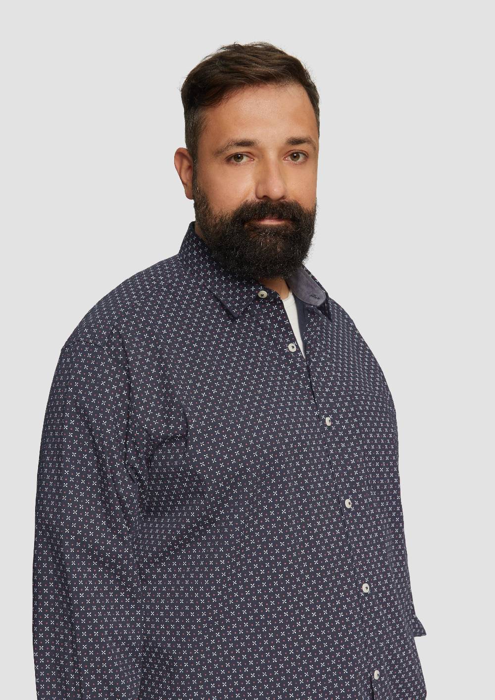S.Oliver Hemd im Slim Fit Letzter Tag