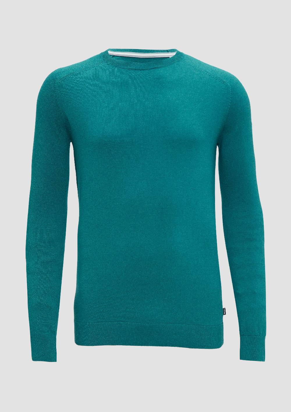 S.Oliver Strickpullover mit Rippbündchen Clearance-Verkauf