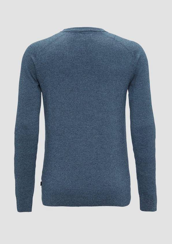 S.Oliver Strickpullover mit Rippbündchen Kostenloser Versand international