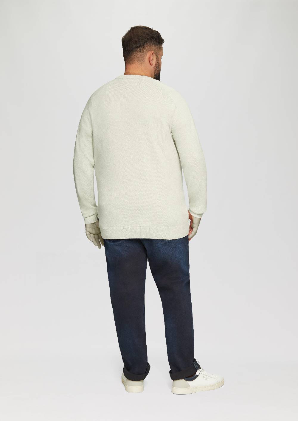 S.Oliver Strickpullover mit Rippbündchen Speichern exportieren