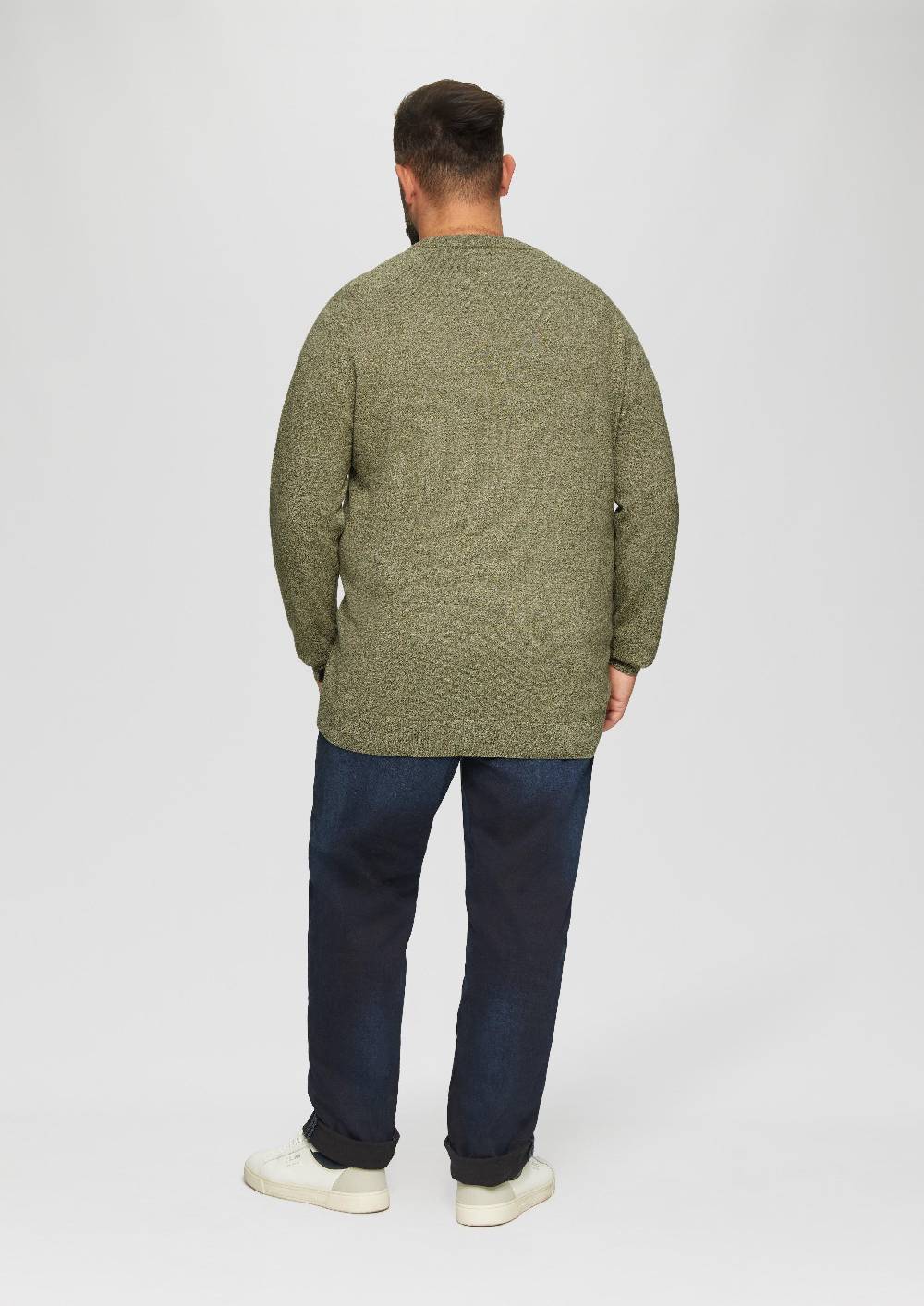 S.Oliver Strickpullover mit Rippbündchen Black Friday Preise