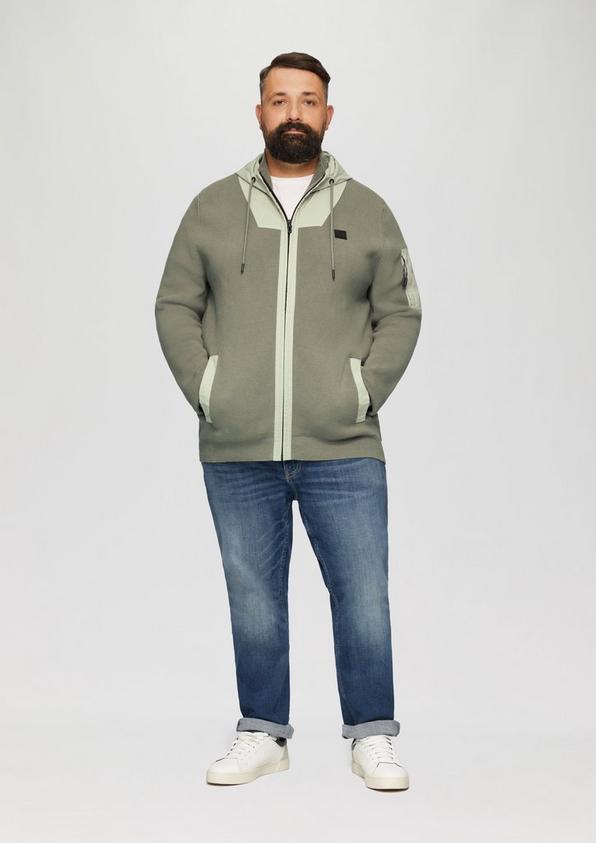 S.Oliver Cardigan mit Ärmeltasche Im Verkauf
