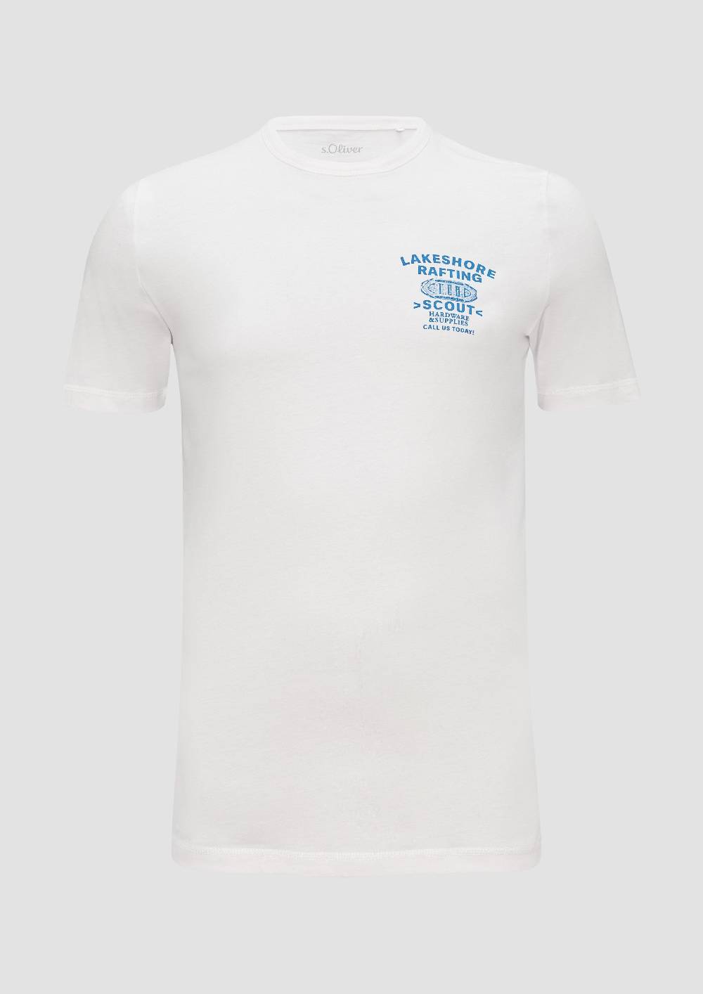 S.Oliver Baumwollshirt mit Frontprint 2025