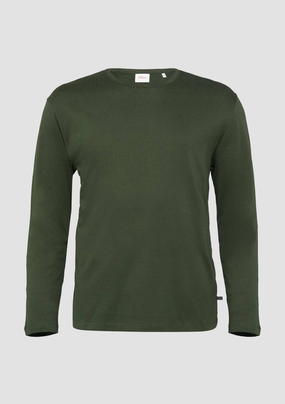 S.Oliver Langarmshirt aus Baumwolljersey Schlussverkauf