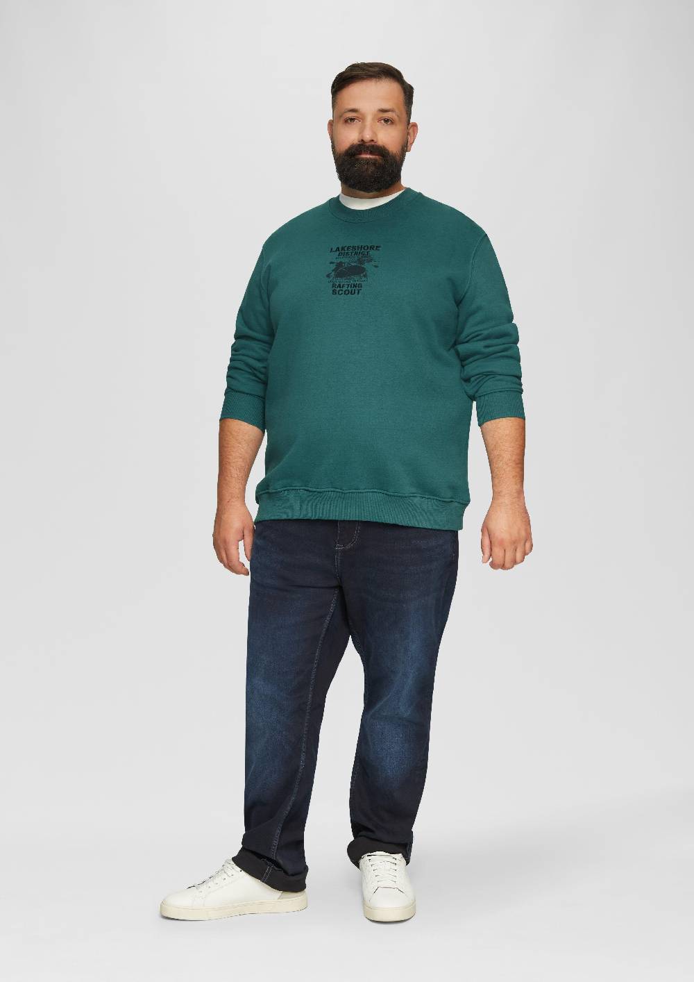 S.Oliver Sweatshirt mit Stickerei Blitzverkäufe