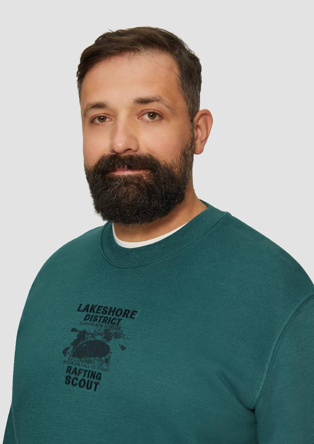 S.Oliver Sweatshirt mit Stickerei Blitzverkäufe