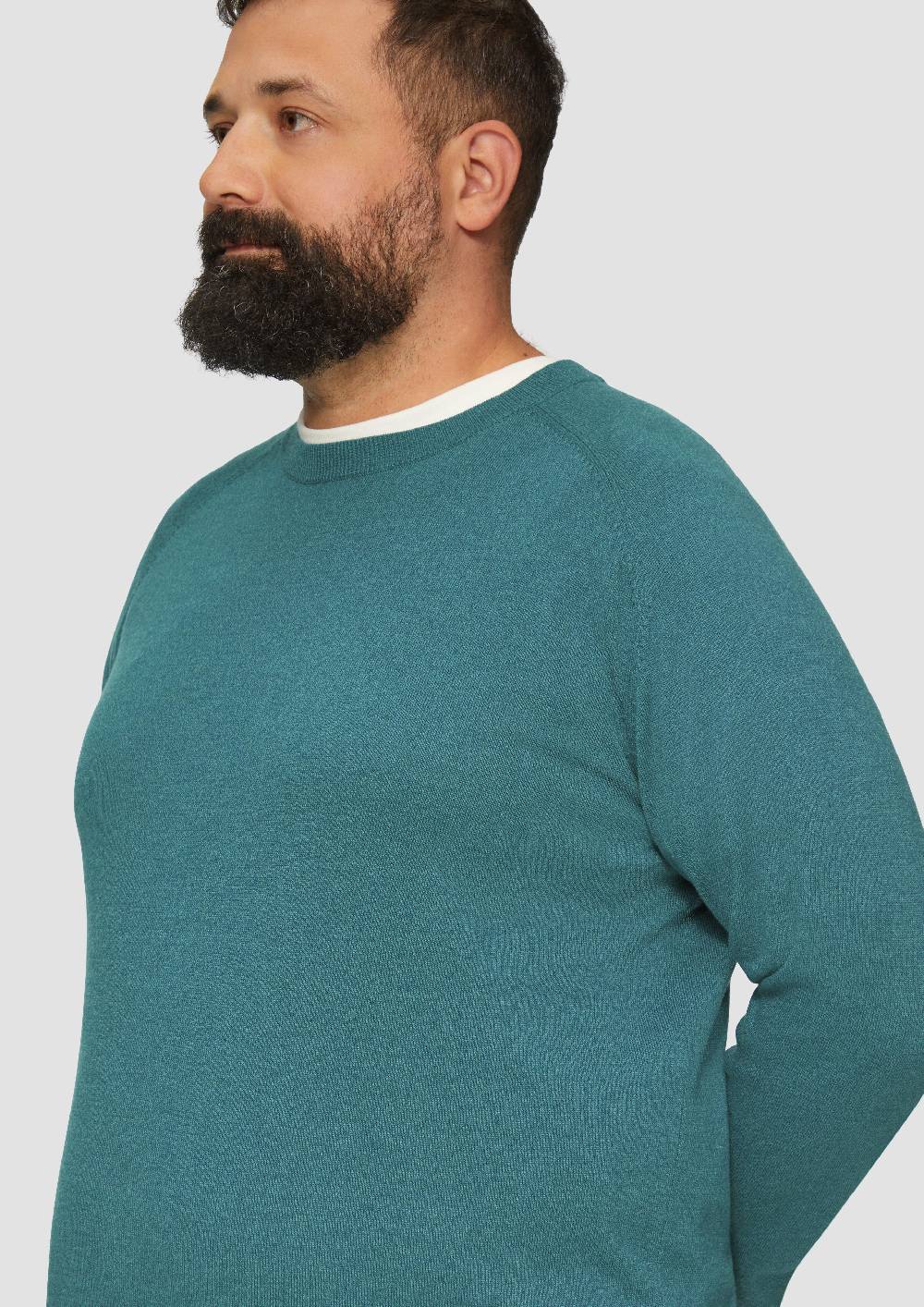 S.Oliver Strickpullover mit Rippbündchen Flash Sale