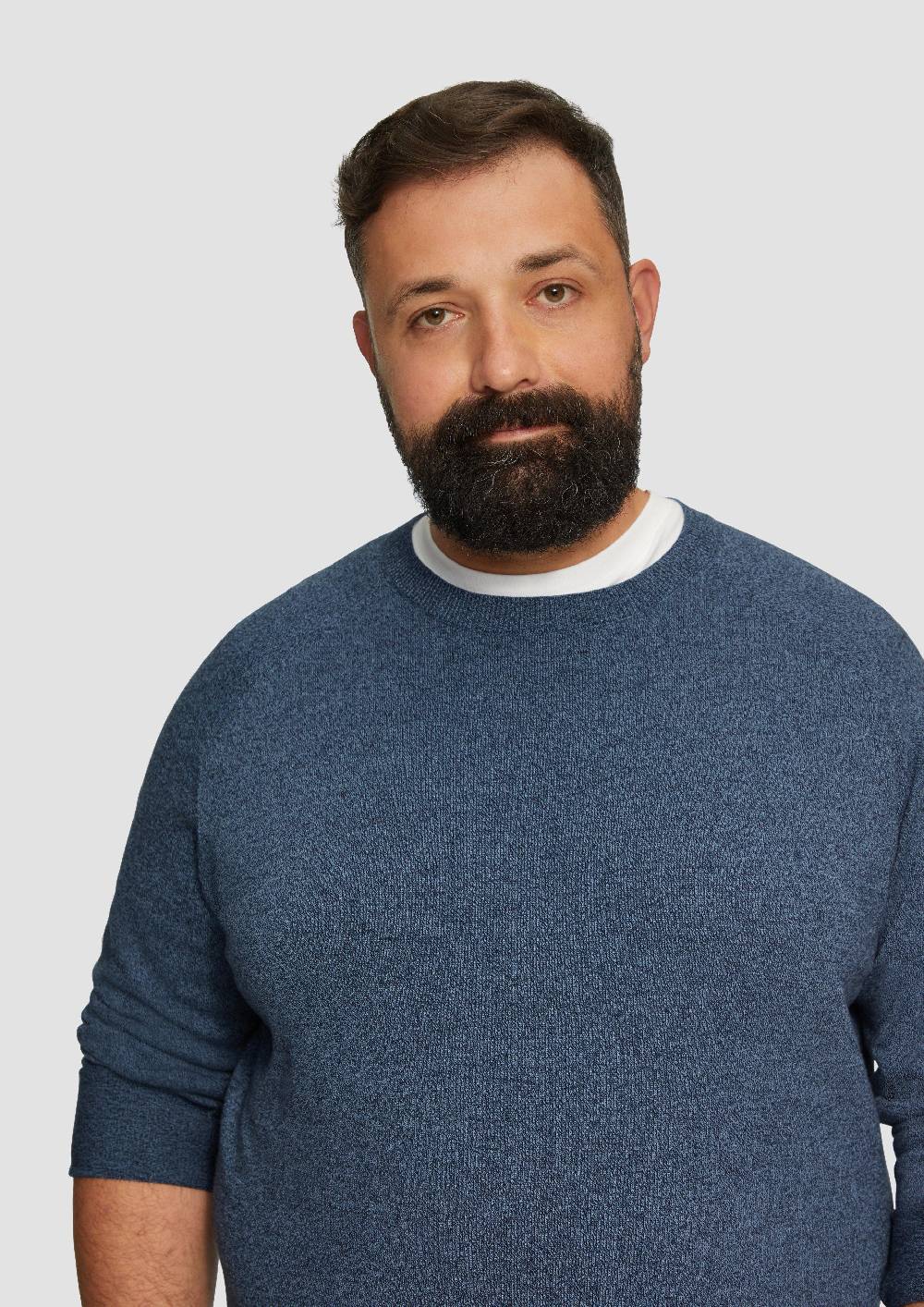 S.Oliver Strickpullover mit Rippbündchen Begrenztes Angebot