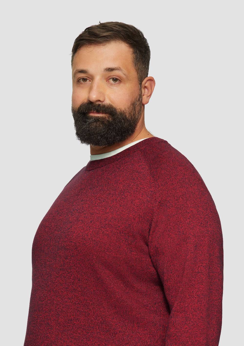 S.Oliver Strickpullover mit Rippbündchen Exklusivangebot