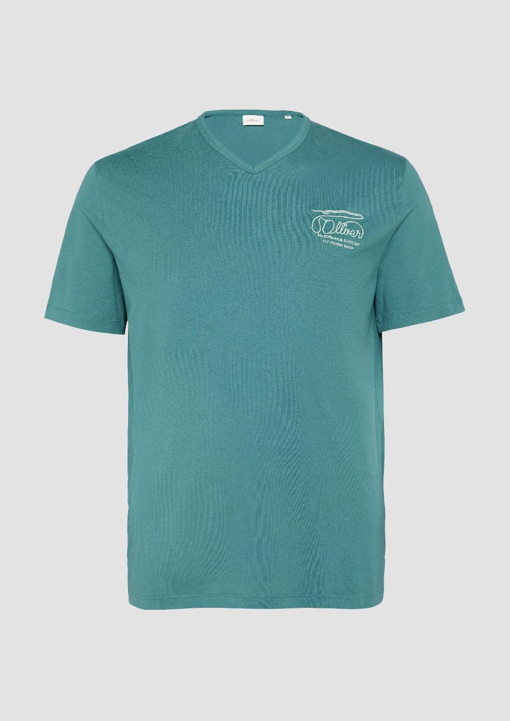S.Oliver T-Shirt mit Logo-Stickerei Neuheiten