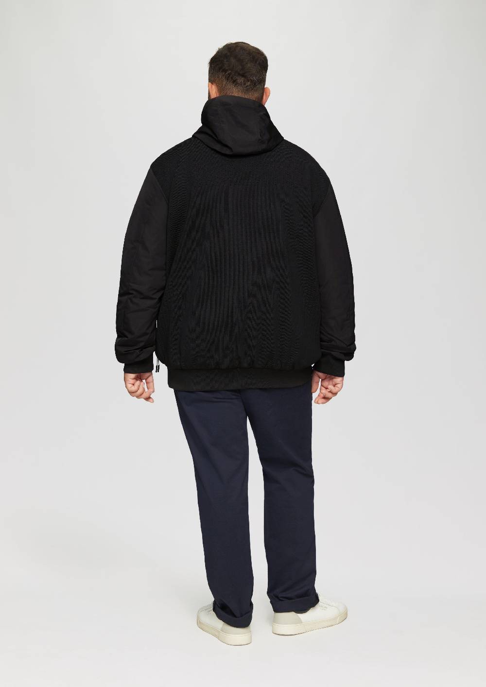 S.Oliver Hybrid-Jacke mit Strickelementen Super Sparpreis