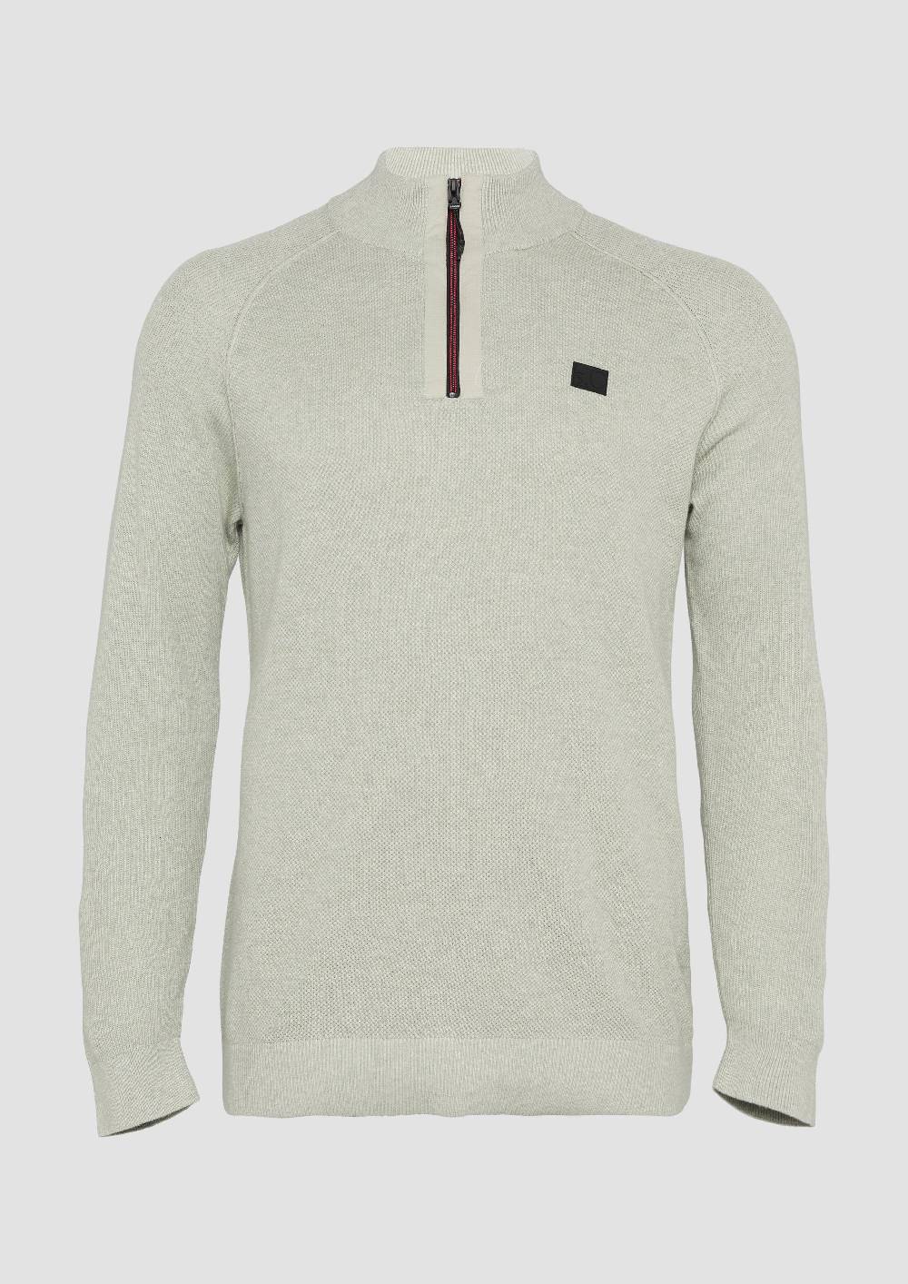 S.Oliver Strickpullover mit hochgeschlossenem Kragen Begrenzte Freigabe