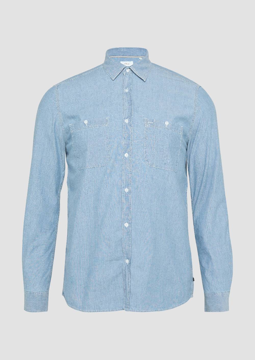 S.Oliver Hemd aus Chambray Letzte 3 Tage