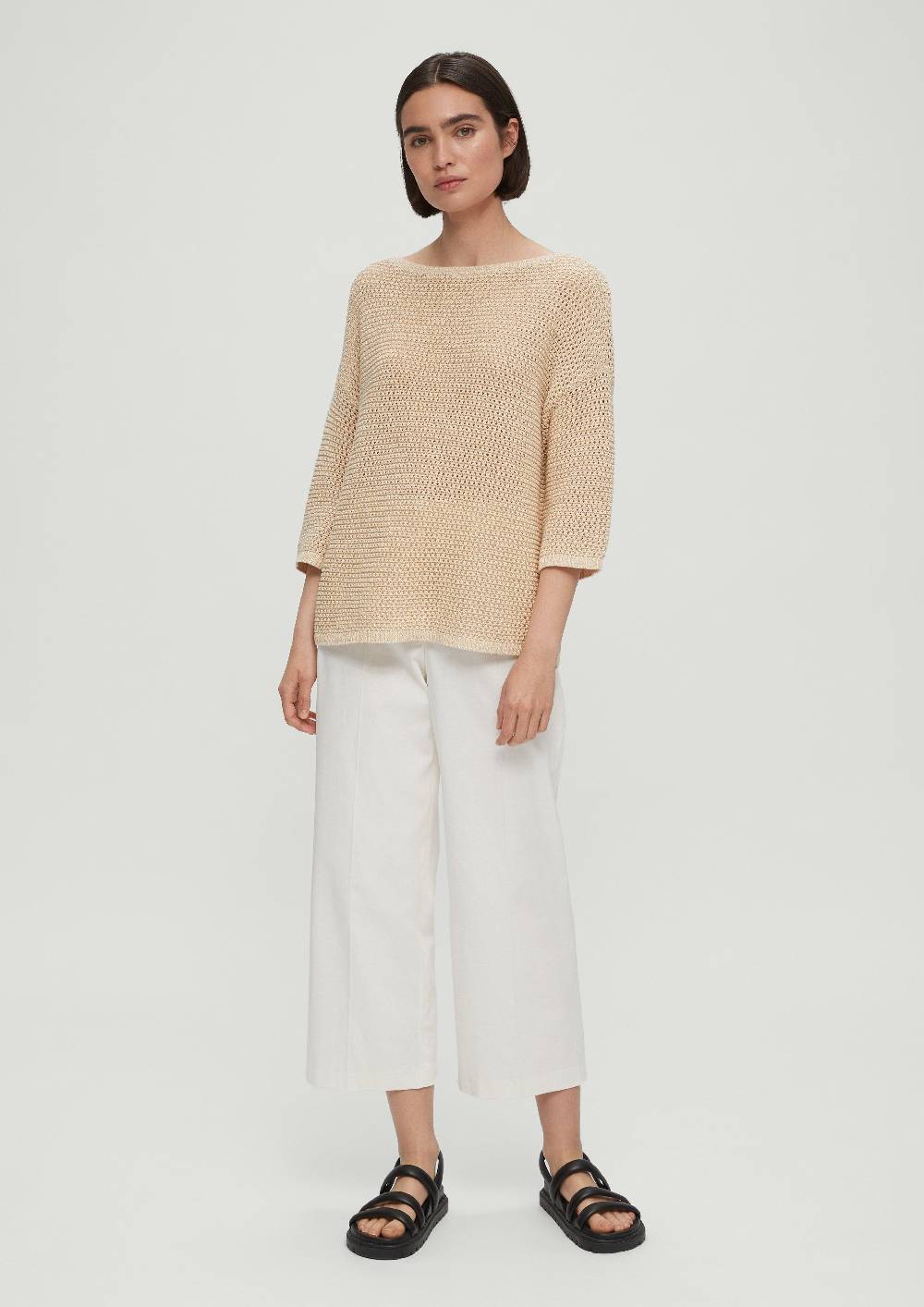 S.Oliver Strickpullover aus Häkelgarn Neueste Stile