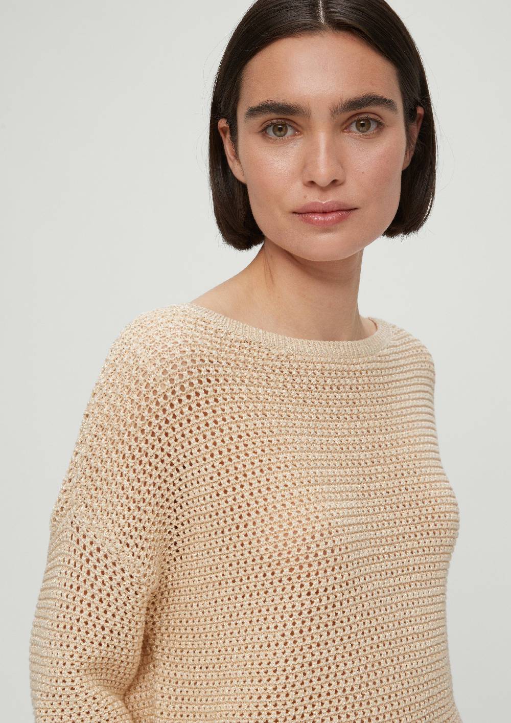 S.Oliver Strickpullover aus Häkelgarn Neueste Stile
