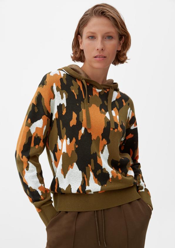 S.Oliver Kapuzenpullover aus Viskosemix Bis zu 60% Rabatt