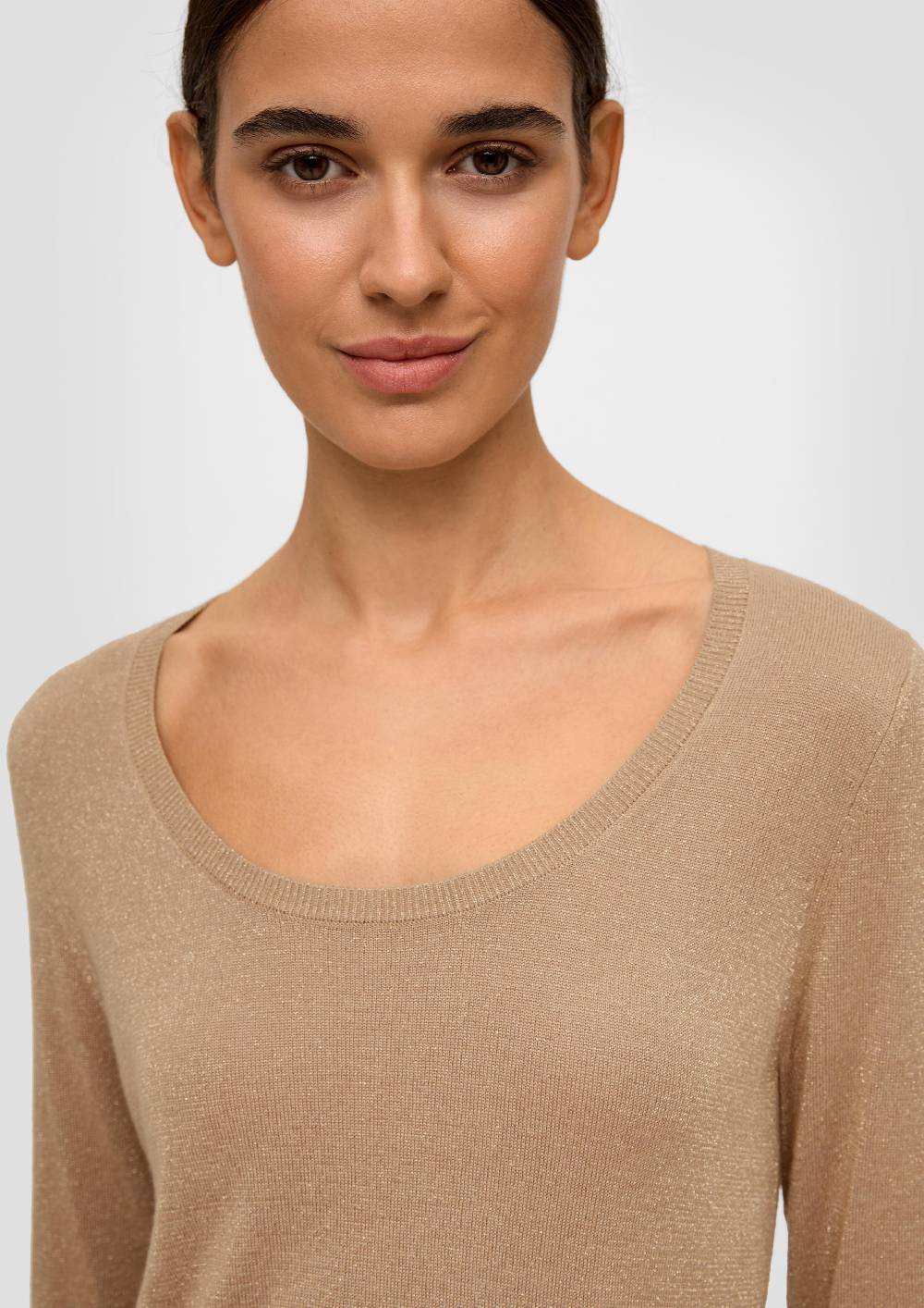 S.Oliver Strickpullover mit Glitzergarn Bis zu 65% Rabatt