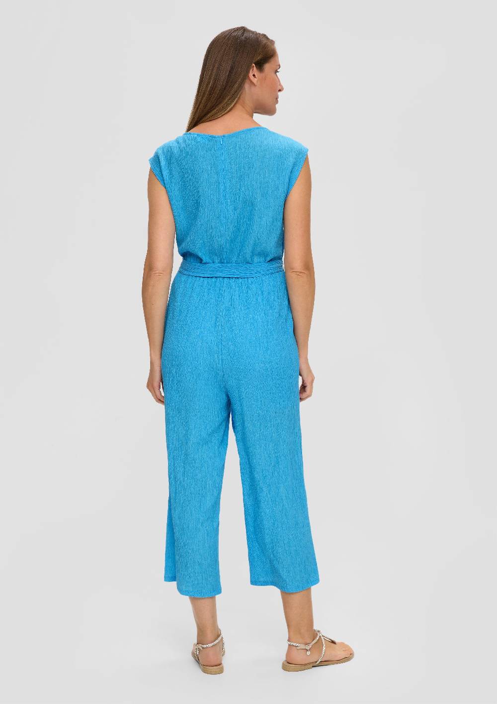 S.Oliver Jumpsuit mit Wasserfallausschnitt 50% Rabatt für begrenzte Zeit
