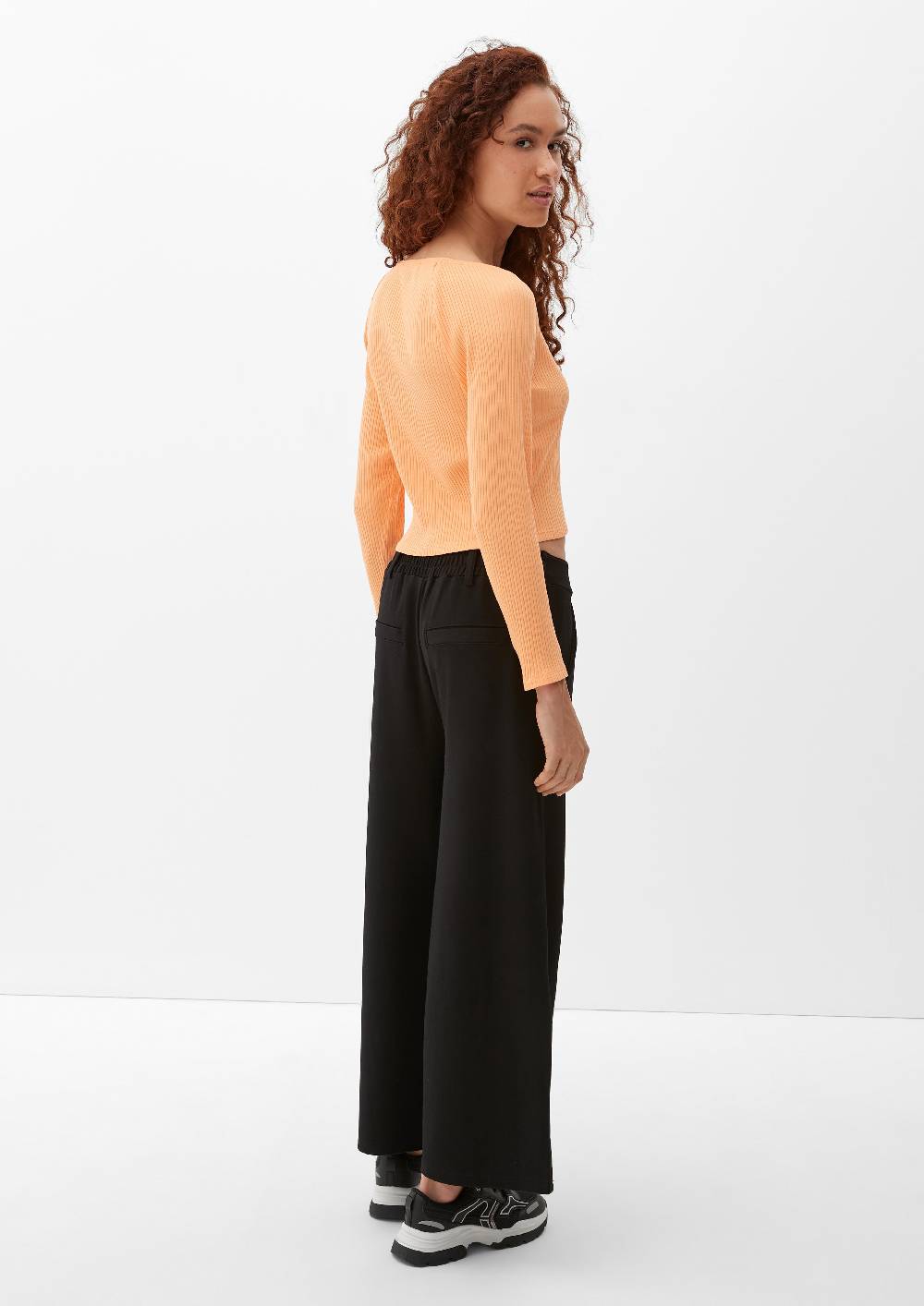 S.Oliver Longsleeve mit Rippstruktur Hotsell