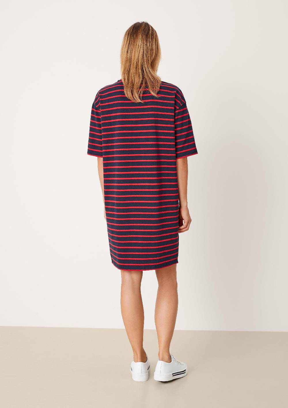 S.Oliver Sweatkleid mit Streifen im Angebot