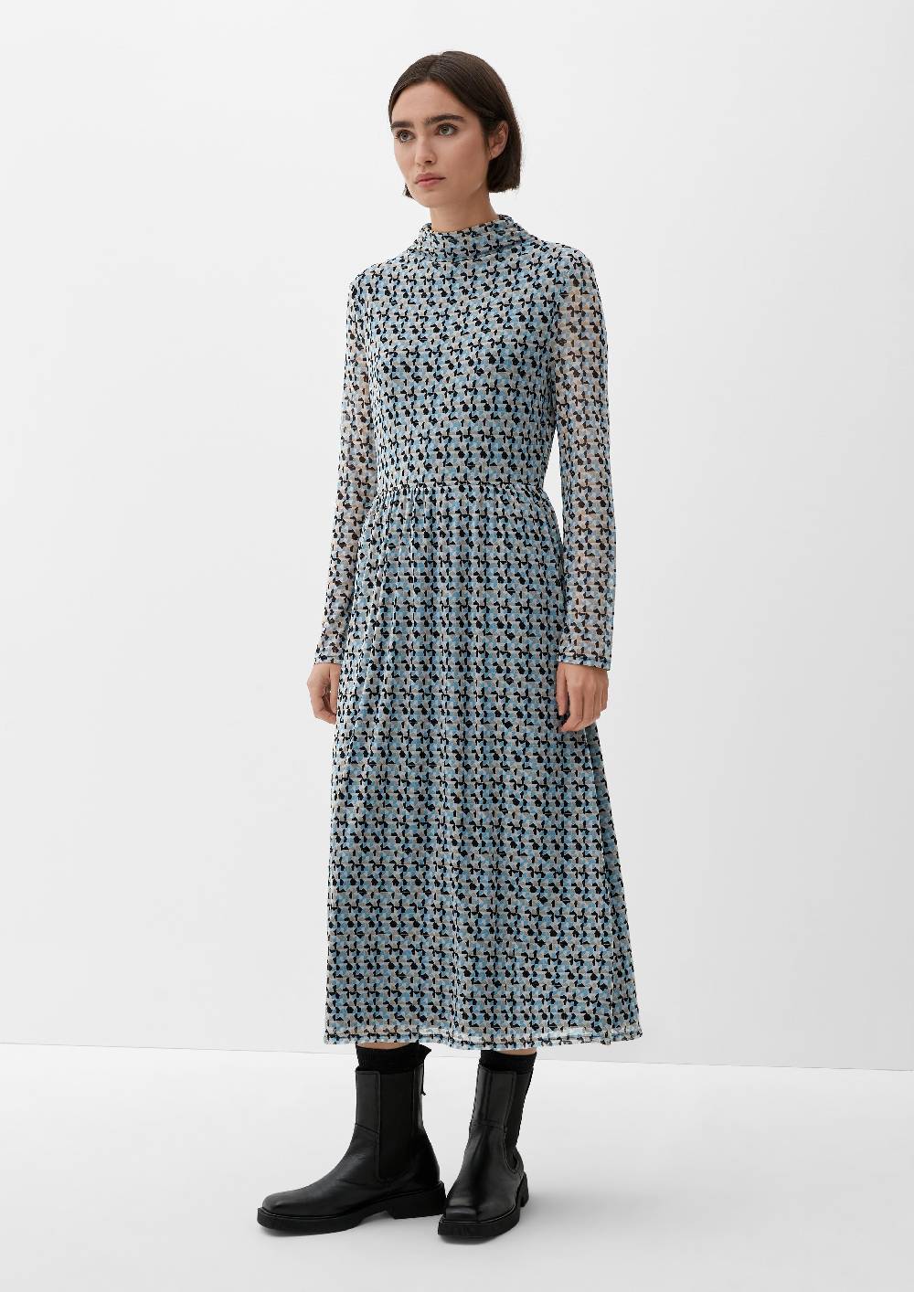 S.Oliver Meshkleid mit Allovermuster Meist gekauft