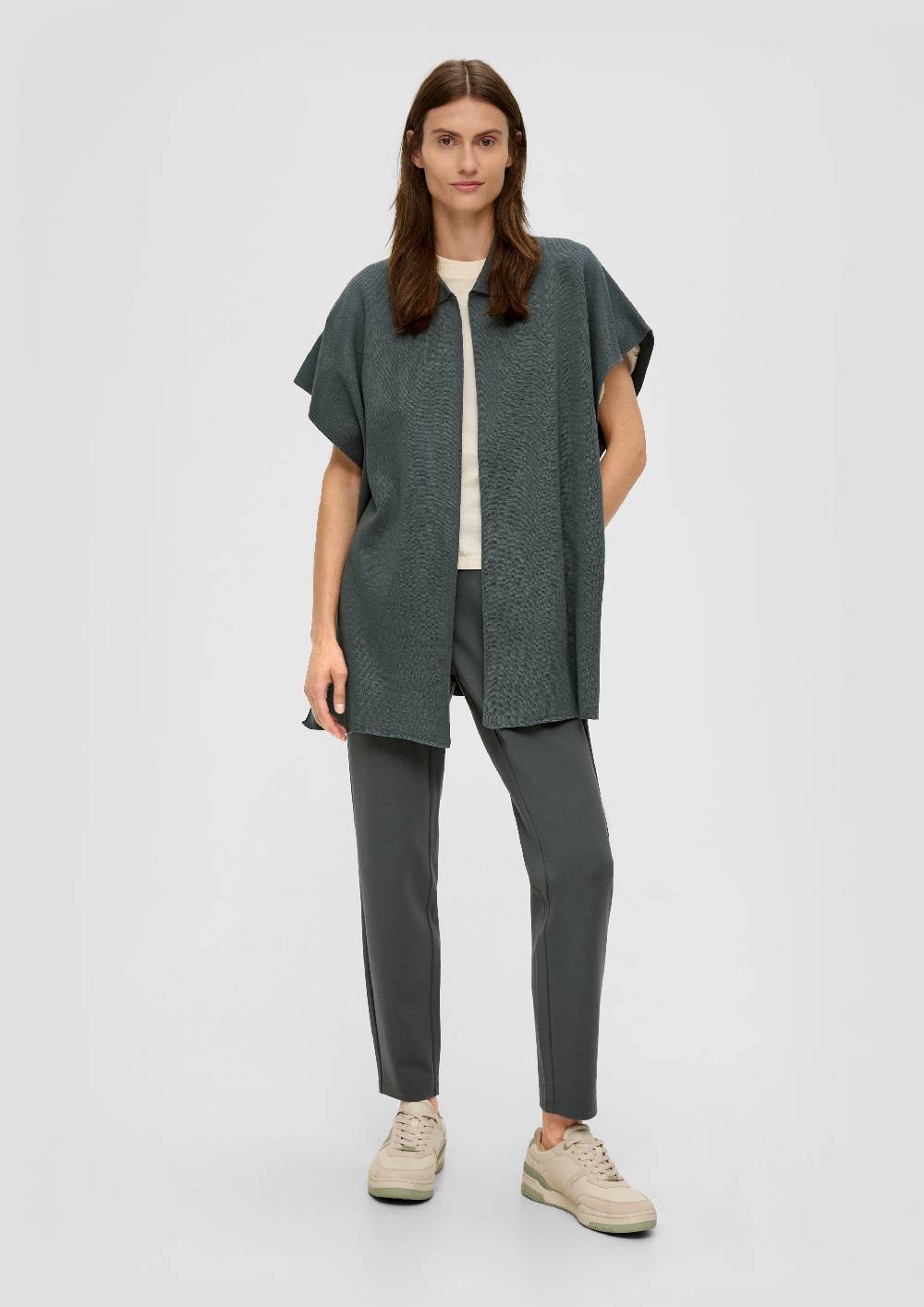 S.Oliver Strickponcho aus Viskosemix Cyber Monday
