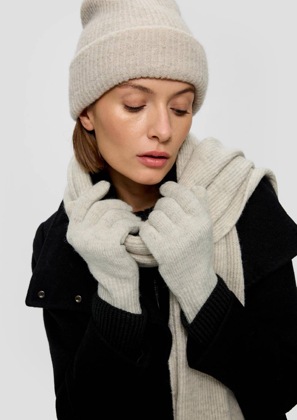 S.Oliver Fingerhandschuhe in Feinstrick Valentinstagsangebot
