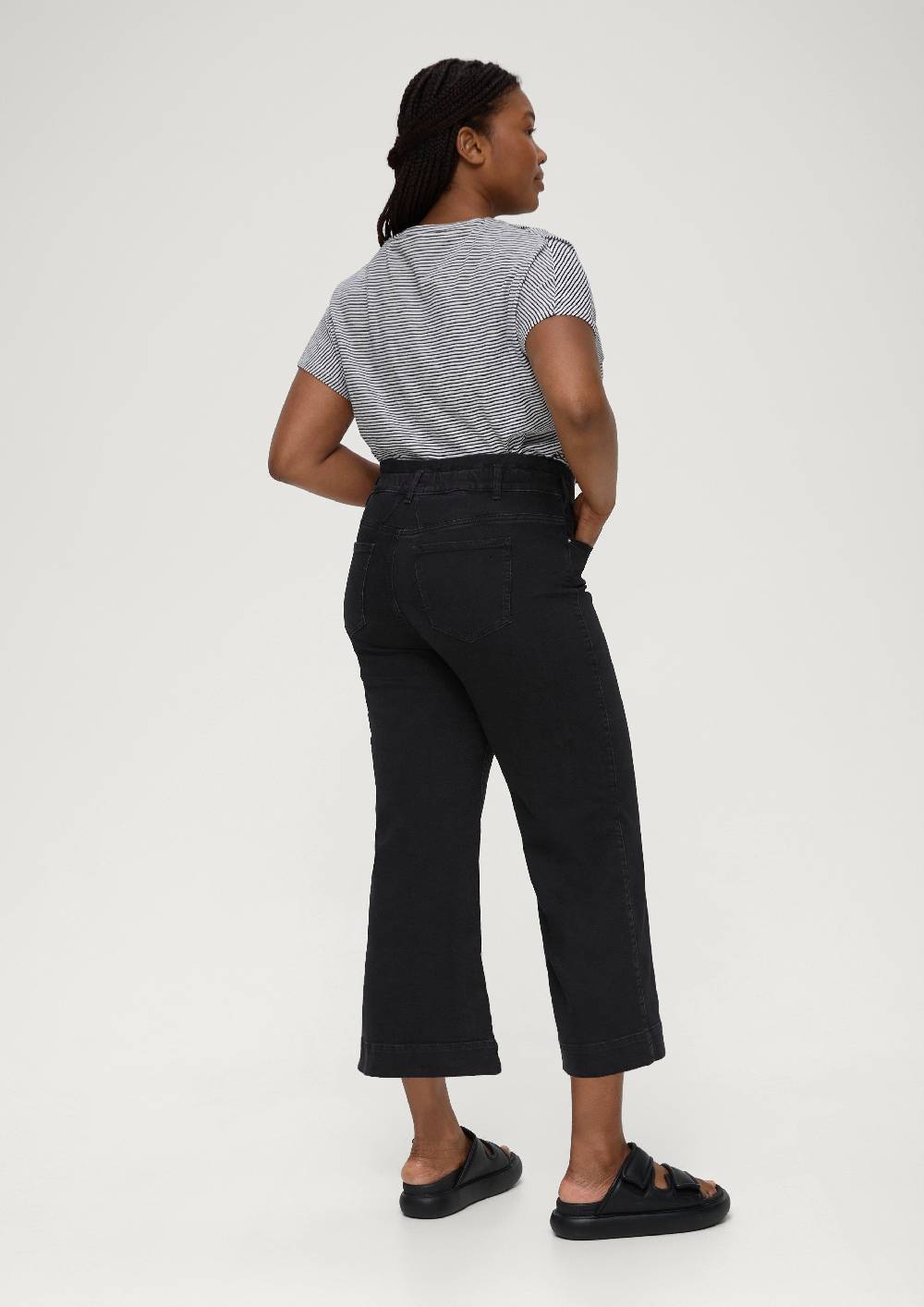 S.Oliver Jeans-Culotte / Regular Fit / Mid Rise / Wide Leg Blitzangebot