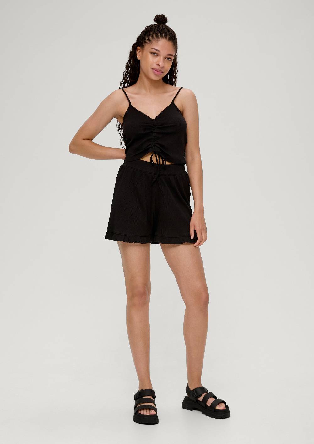 S.Oliver Regular: Shorts aus Rippware Sonderangebote