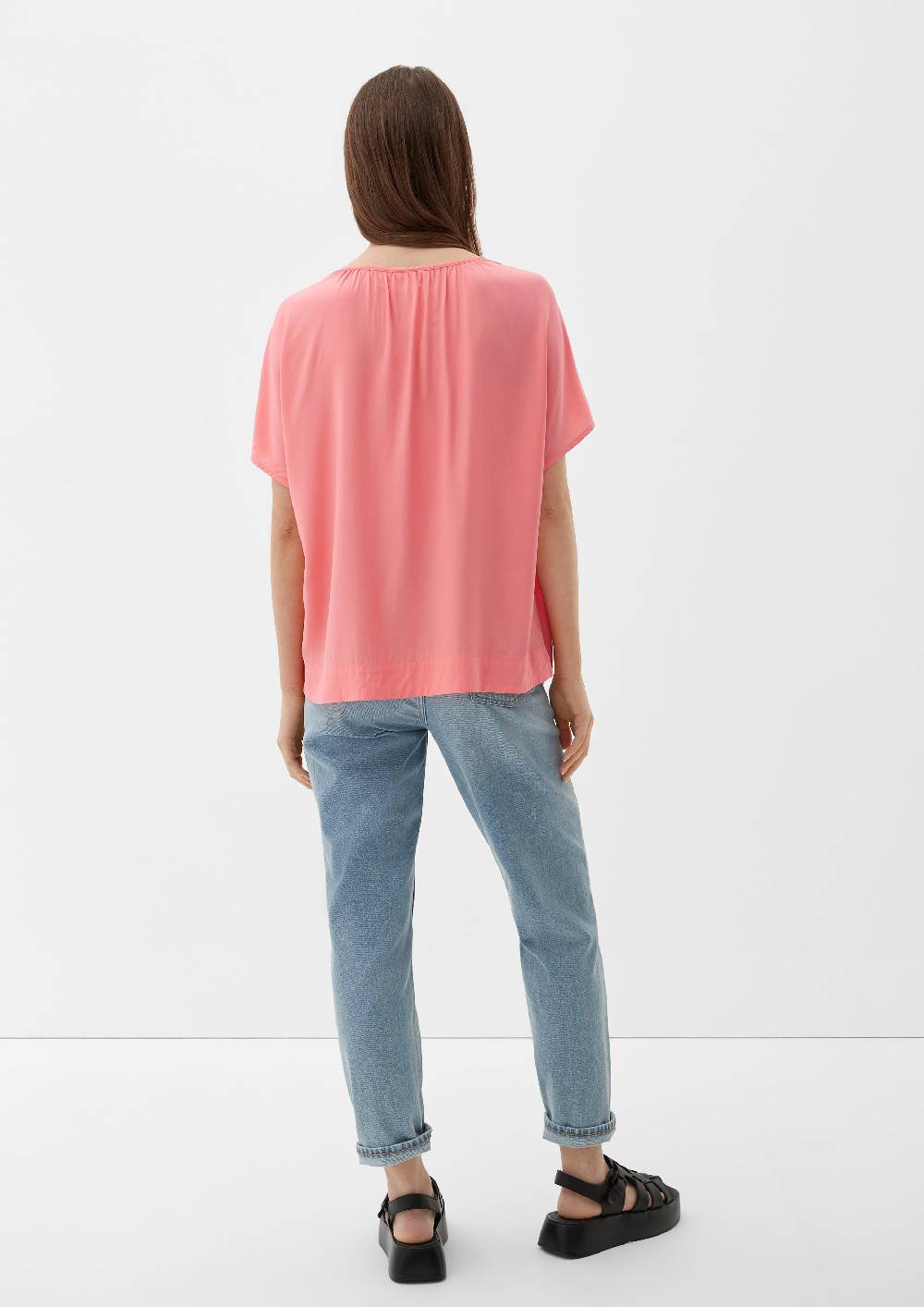S.Oliver Viskosebluse mit Raffung Wochenangebot