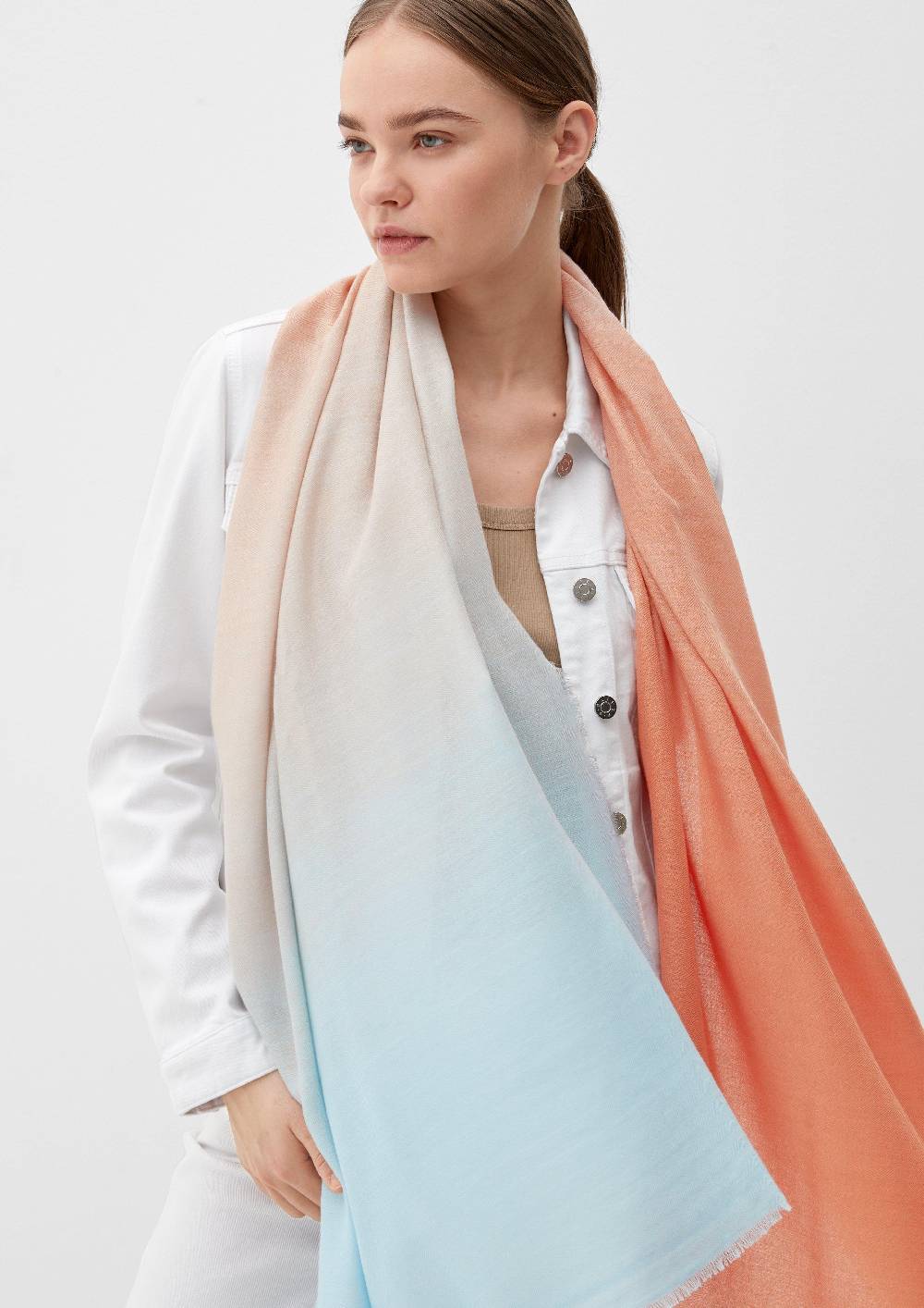 S.Oliver Schal mit Farbverlauf Zeitbegrenzte Promotion