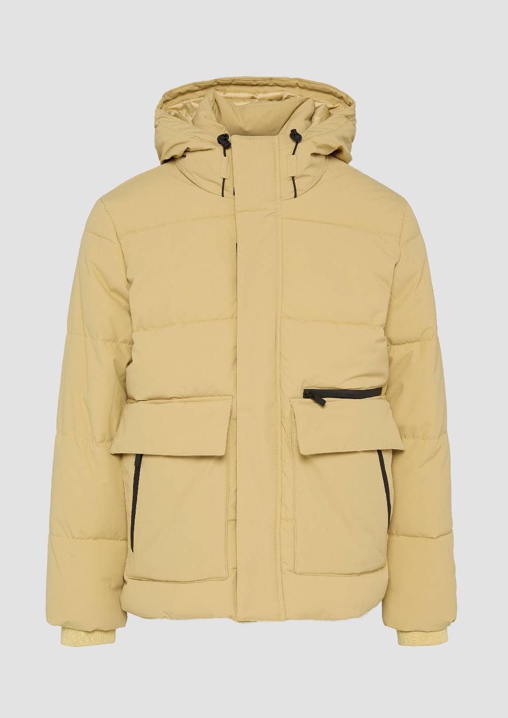 S.Oliver Gesteppte Winterjacke mit Kapuze und Innenkragen Bis zu 50% Rabatt