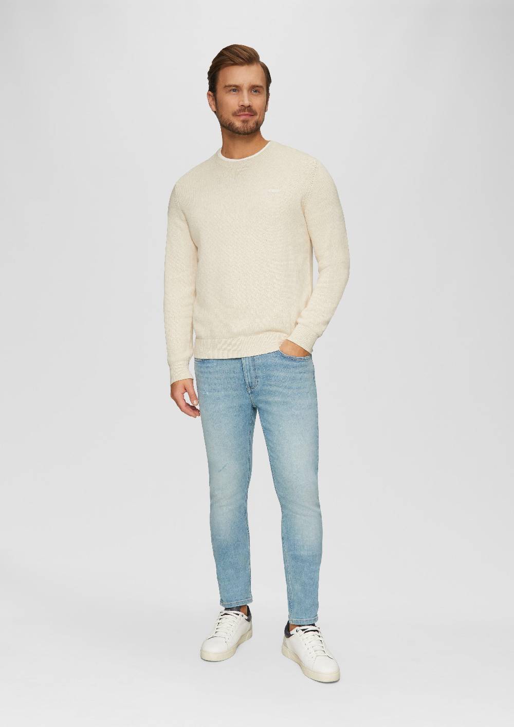S.Oliver Jeans Ned / Slim Fit / High Rise / Slim Leg Discount Store für neue Produkte